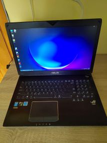 Ноутбук Asus Rog  G750 + 17.3 + Core i7 4700HQ + 16 GB + SDD + GTX 870M  Б/В