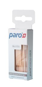 Медичні мікро-зубочистки paro® MICRO-STICKS, дерев’яні, ультратонкі, 1 уп. x 96 шт.