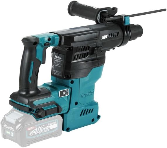 Перфоратор аккумуляторный Makita HR008GZ (3.9 Дж, SDS-PLUS, XGT, BL, AWS, AVT, без аккумуляторов и зарядного устройства) | Зображення 3