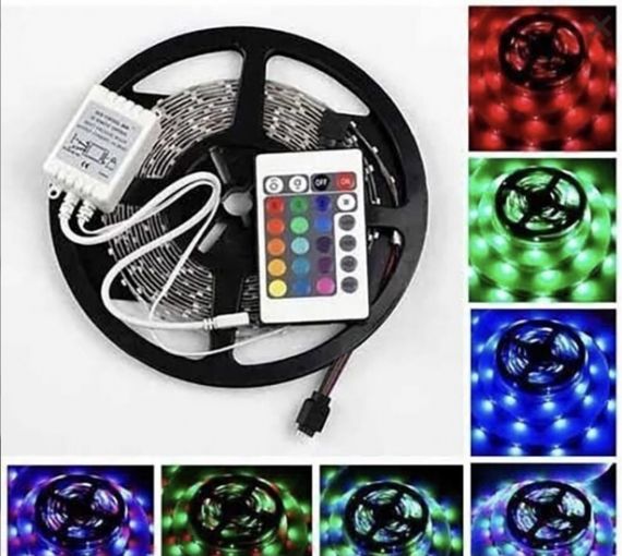 Светодиодная лента с Bluetooth и пультом LED 5050 | Зображення 1