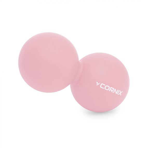 Масажний м'яч подвійний Cornix Cornix Lacrosse DuoBall 6.3 x 12.6 см XR-0116 Coral | Зображення 1