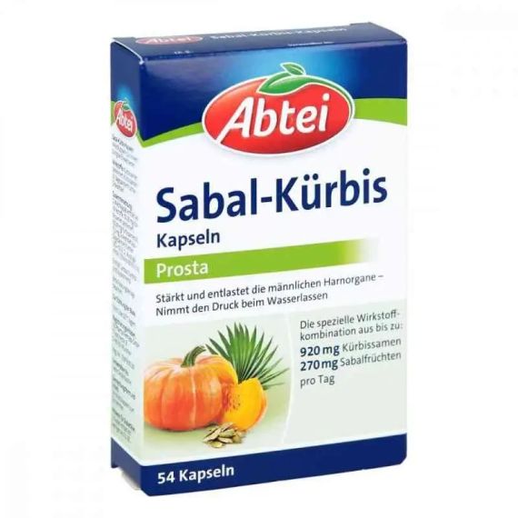Abtei Sabal kurbis з динею, капсули, 54 шт | Зображення 1