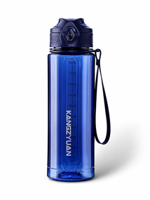 Пляшка KANGZYUAN 500 мл — Синя Tritan BPA-free, ударостійка, спортивна з герметичною кришкою