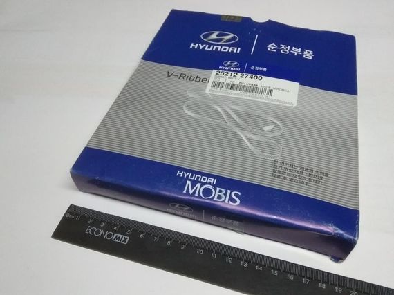 Ремінь генератора струмковий Hyundai/KIA CRDi, MOBIS (2521227400) 6PK1513 (25212-27400)