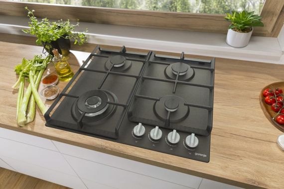 Варочная поверхность Gorenje газовая GW641EXB | Зображення 1