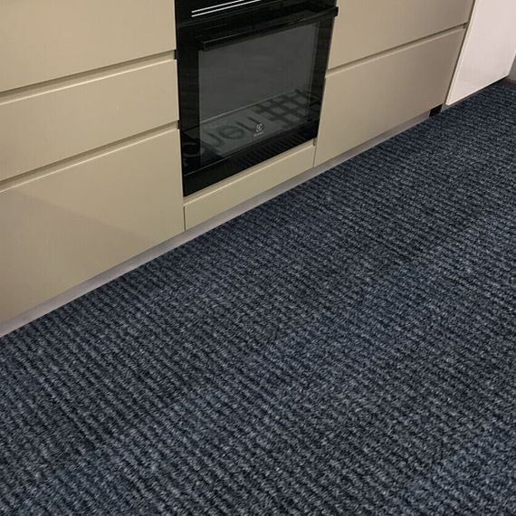 Самоклеюча плитка під ковролін темно-сіра 300х300х4,5мм SW-00001420 | Зображення 5