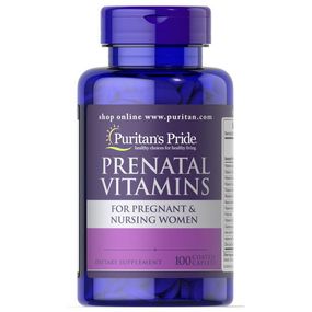 Вітамінно-мінеральний комплекс Puritan's Pride Prenatal Vitamins 100 Caps