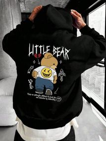 Худі з ДТФ на Флісі (оверсайз)