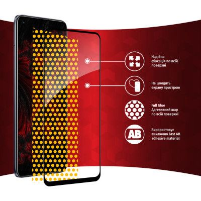 Стекло защитное Intaleo Full Glue Realme 8 Pro (1283126523274) | Зображення 5