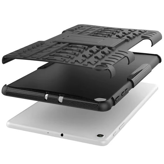 TPU+PC чехол Protector Stand для Samsung Galaxy Tab A7 Lite 8.7 (SM-T220) Black | Зображення 3