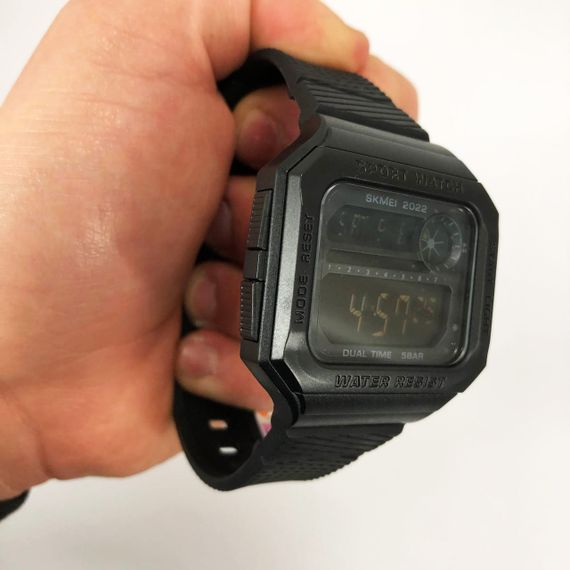 Годинник наручний чоловічий SKMEI 2022BKBK, армійський годинник протиударний, брендовий чоловічий годинник | Зображення 8