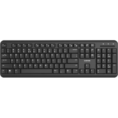Клавіатура Canyon W20 Wireless Black (CNS-HKBW02-RU) (CNS-HKBW02-RU)
