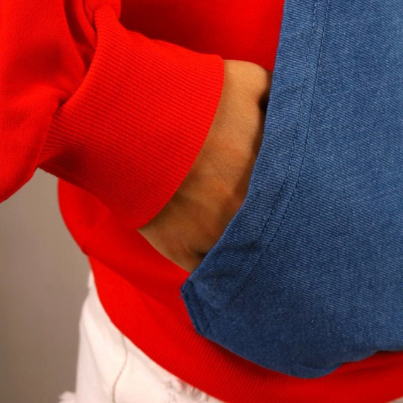 Худі жіноче з капюшоном з кишенями S,M,L,XL | Зображення 3