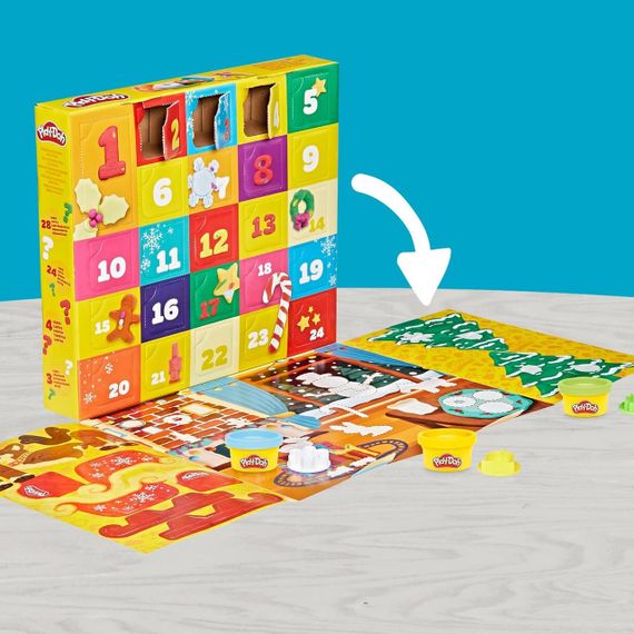 Play-Doh Holiday Advent Calendar 2025 Праздничный Адвент-календарь Оригинал Hasbro | Зображення 5