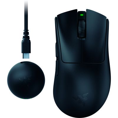 Мышка Razer DeathAdder V4 Pro Wireless/USB Black (RZ01-05330100-R3G1)