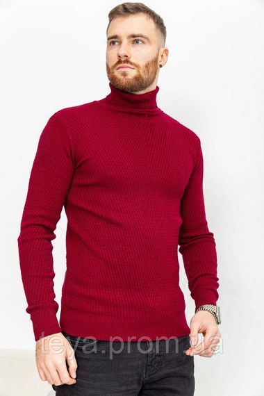 Гольф чоловічий колір бордовий розмір L-XL FA_003812 | Зображення 1