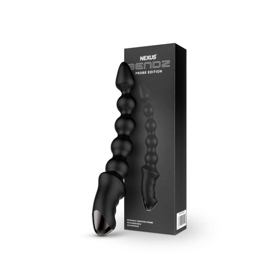 Анальний вібратор-намисто Nexus BENDZ Bendable Vibrator Probe Edition, ефект пам’яті форми Sex Aura | Зображення 3