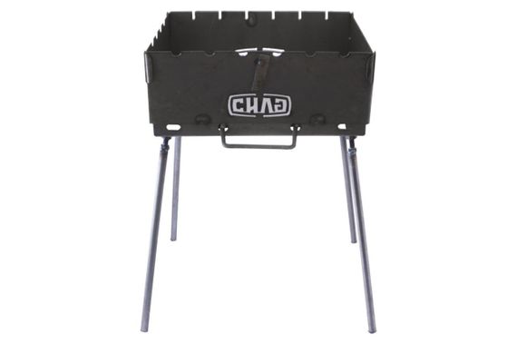 Мангал розкладний (кейс) товщина 2 мм на 6 шампурів СИЛА 960104