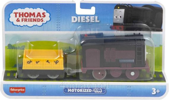 Паровозик Томас і друзі Моторизований поїзд Дизель Оригінал Thomas & Friends Motorized Diesel Engine | Зображення 1