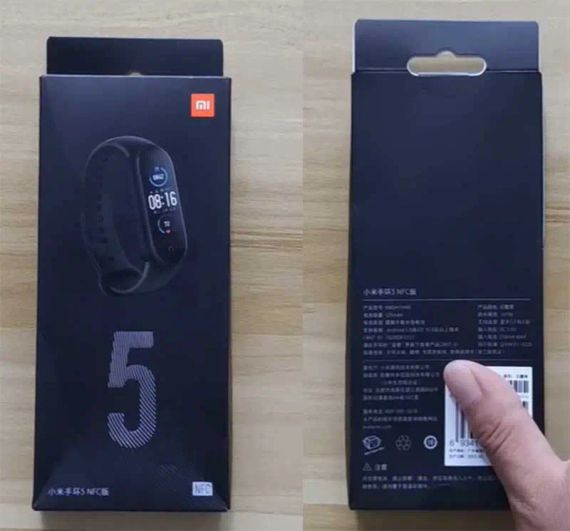 Фітнес браслет Xiaomi Mi Band M5 Смарт годинник для спорту | Зображення 1