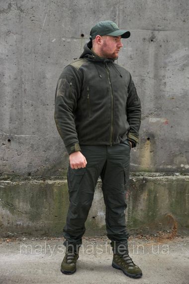 Флісова куртка SHARK SKIN GEN I MILITARY OLIVE (олива) | Зображення 3