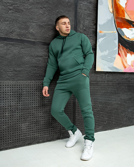 Костюм зима Преміум бірюза S M