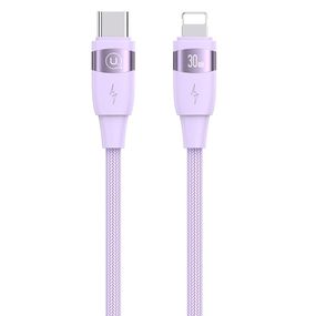 Дата кабель Usams US-SJ635 U85 Type-C to Lightning 30W (2m) Purple
