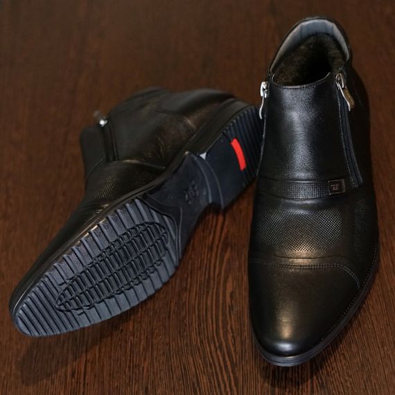 Черевики чоловічі чорні Cevivo | Зображення 1