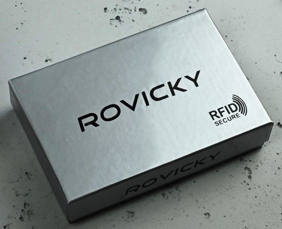 Шкіряна ключниця Rovicky чорний | Зображення 3
