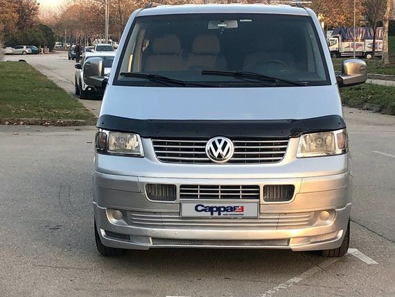 Дефлектор капоту (EuroCap) для Volkswagen T5 Multivan 2003-2010рр | Зображення 1