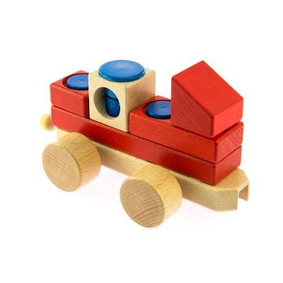 Конструктор Nic деревянный Паровозик (NIC2151) | Зображення 6