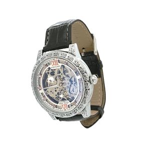 Чоловічий годинник OLEVS 9925, механічний, діаметр 45mm, ремінець 240mm