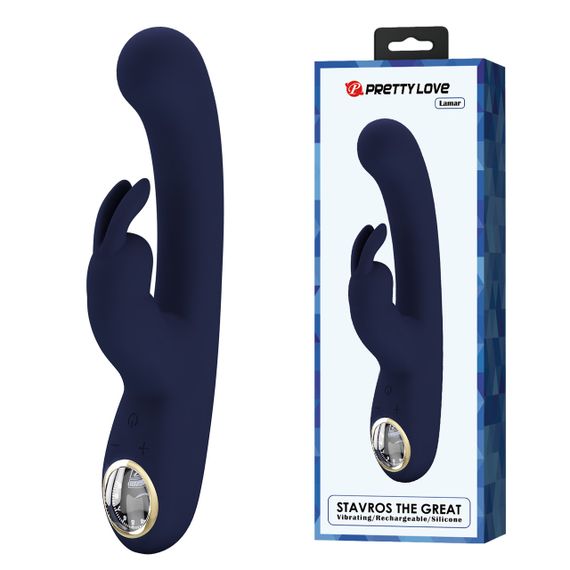 Вибратор - Pretty Love Lamar Vibrator Blue sexstyle