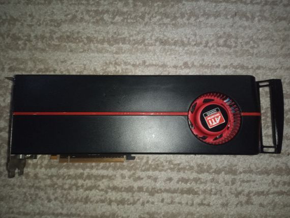 Дискретная видеокарта AMD Radeon HD 5970, 2 GB GDDR5, 256-bit / 2x DVI, 1x miniDP б/у | Зображення 1