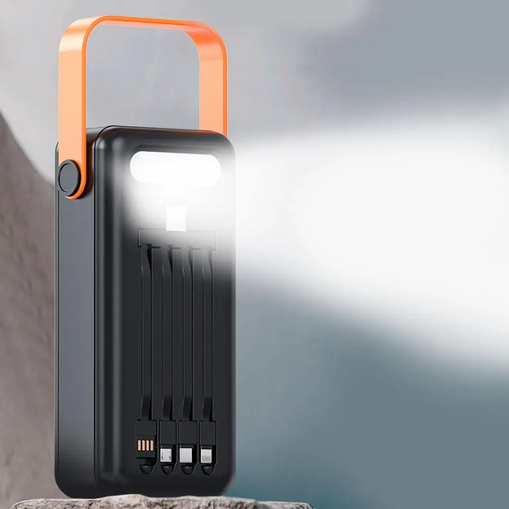Зовнішній акумулятор / Повербанк YM-636CX 60000mAh / Power Bank SOLAR 4хUSB | Зображення 4