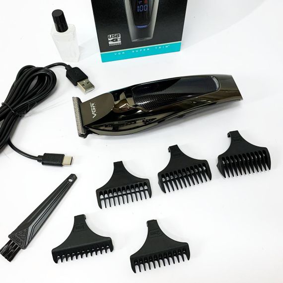 Машинка для стрижки волосся бездротова Машинка для стрижки короткої підстригання UQ-51 | Зображення 9