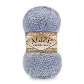 Пряжа Alize Angora Gold No 221 (Алізе Ангора Голд) – 20% вовна, 80% акрил, 100 г / 550 м