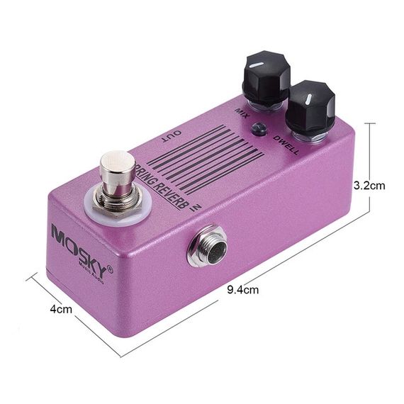 Гитарная педаль эффектов реверберации Mosky MP-51 reverb для электрогитары | Зображення 3