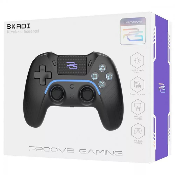 Беспроводной геймпад джойстик игровой манипулятор Proove Gaming Skadi для Android Android iOS macOS черный | Зображення 6