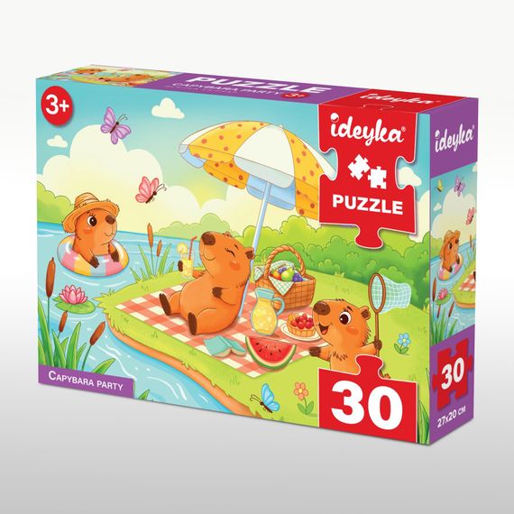 Пазли Капібара паті Ideyka LP30-007 30 елементів Різнокольоровий shop (4823104390046) | Зображення 1