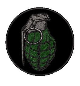 Шеврон граната (Вариант №1)