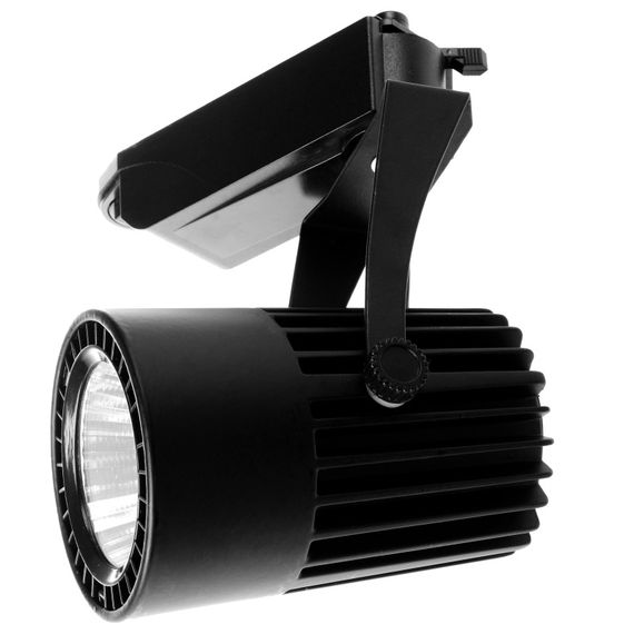 Светильник трековый поворотный LED 410/24W NW BK COB | Зображення 6