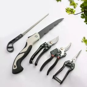 Набір садових інструментів Garden Set SK-5 – секатори, ніж для щеплення, набір для щеплення, інструменти для обрізання дерев і