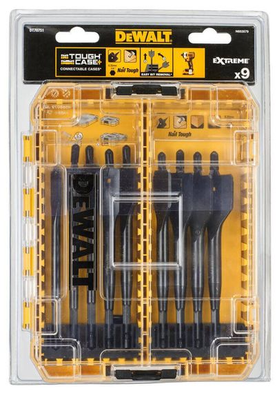 Набір свердл 9шт DeWALT DT70751 | Зображення 1