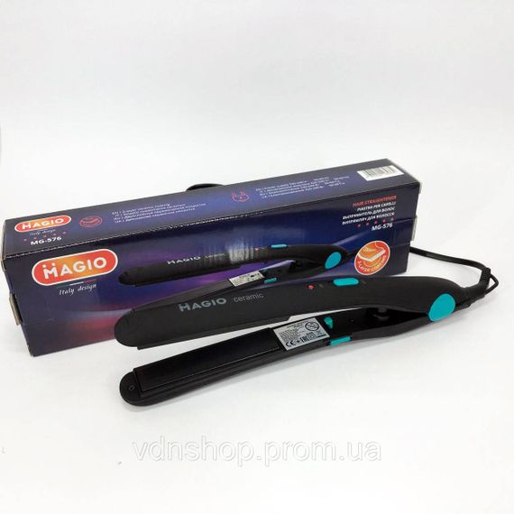 Кращий випрямляч волосся MAGIO MG-576, Плойка праска гофре випрямляч, Вирівнювальна праска для волосся LH-38 | Зображення 9