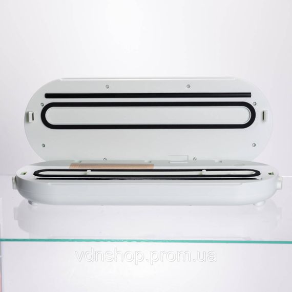 Вакууматор побутовий для сухих та вологих продуктів 90 Вт сенсорний вакуумний пакувальник + 10 пакетів HP-11-16 | Зображення 1