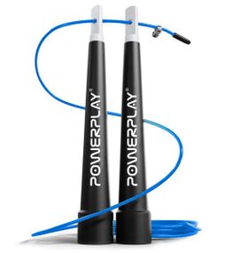 Скакалка швидкісна PowerPlay 4202 Ultra Speed Rope Синя 2,9 м (PP_4202_Blue)
