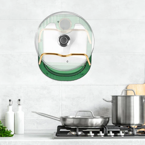 Тримач для кришок на стіну, Kitchen Pot Cover Rack / Підставка для кришок каструль | Зображення 2