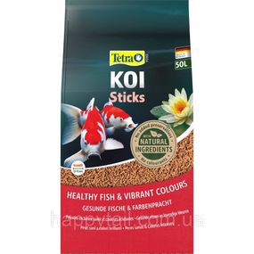 Корм Tetra Pond KOI Sticks для рыб карпов кой гранулы 50 л