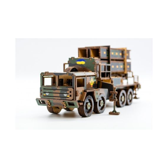 Деревянный 3D конструктор "ЗРК Patriot" Арт-25220, 220 деталей | Зображення 4